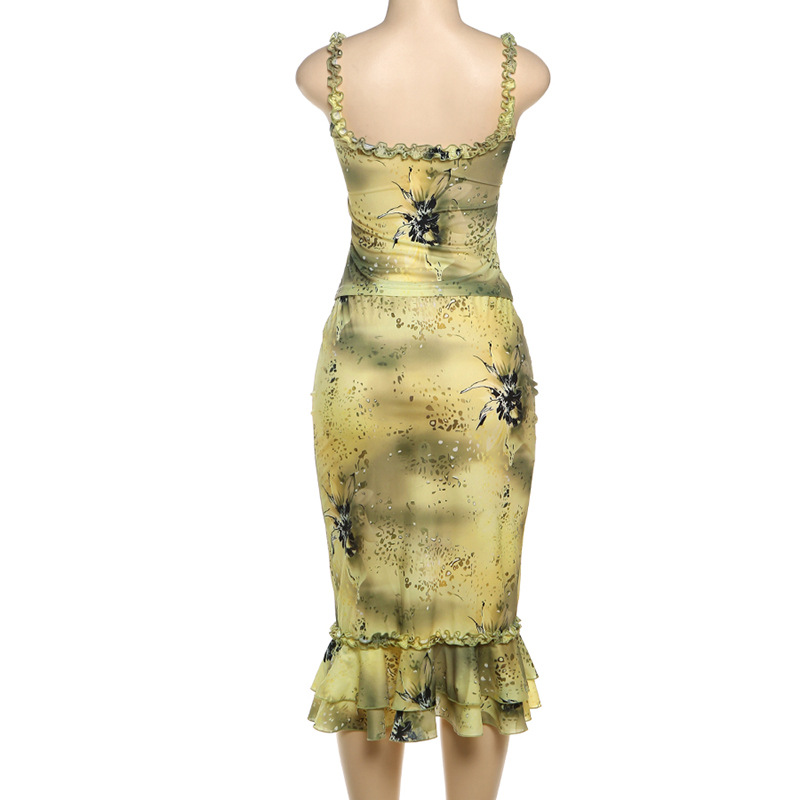 Women's Dress 2 Piece Floral P - Midi Skirt Floral review and price