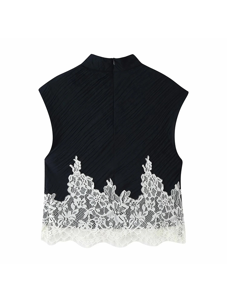 Women White Lace Patchwork Ele - Midi Skirt Floral review and price