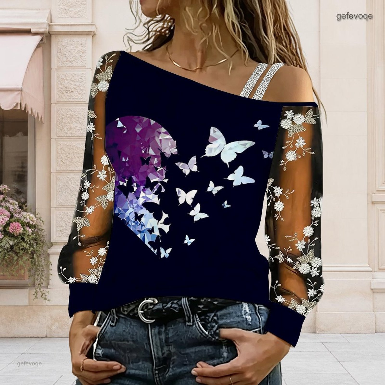 Women Off Shoulder Blouse Asym - Blouse Off Shoulder review and price