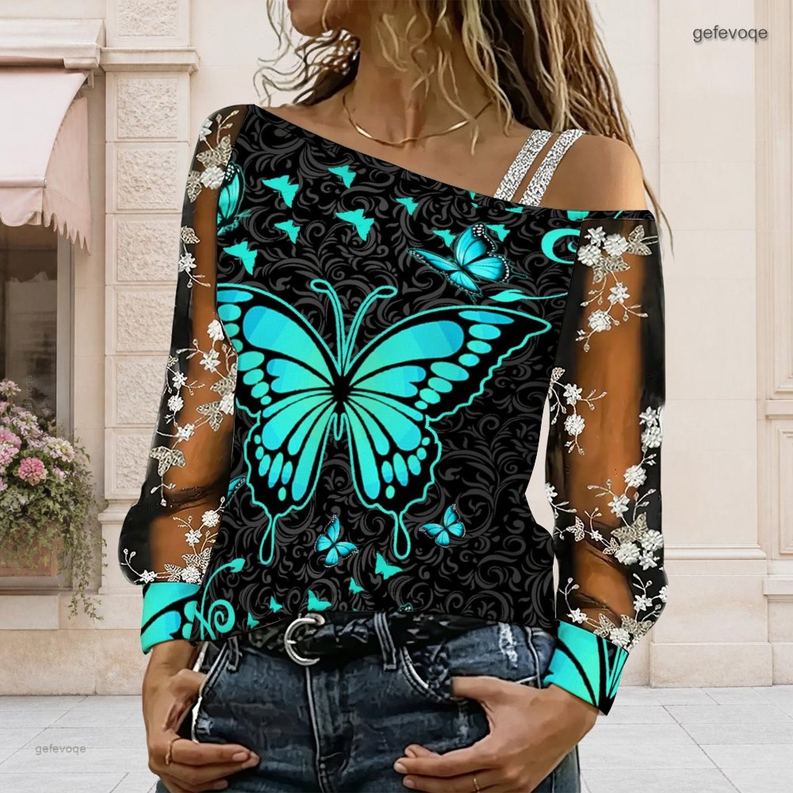 Women Off Shoulder Blouse Asym - Blouse Off Shoulder review and price
