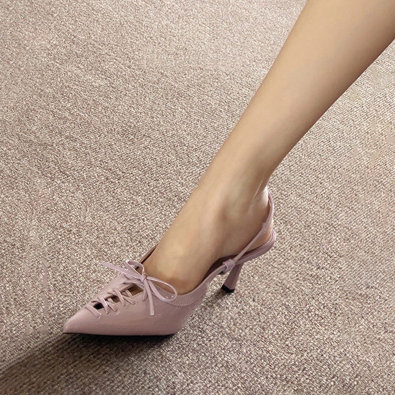 European-style Pointed-toe, Sl - Sandal Strappy Heeled review and price