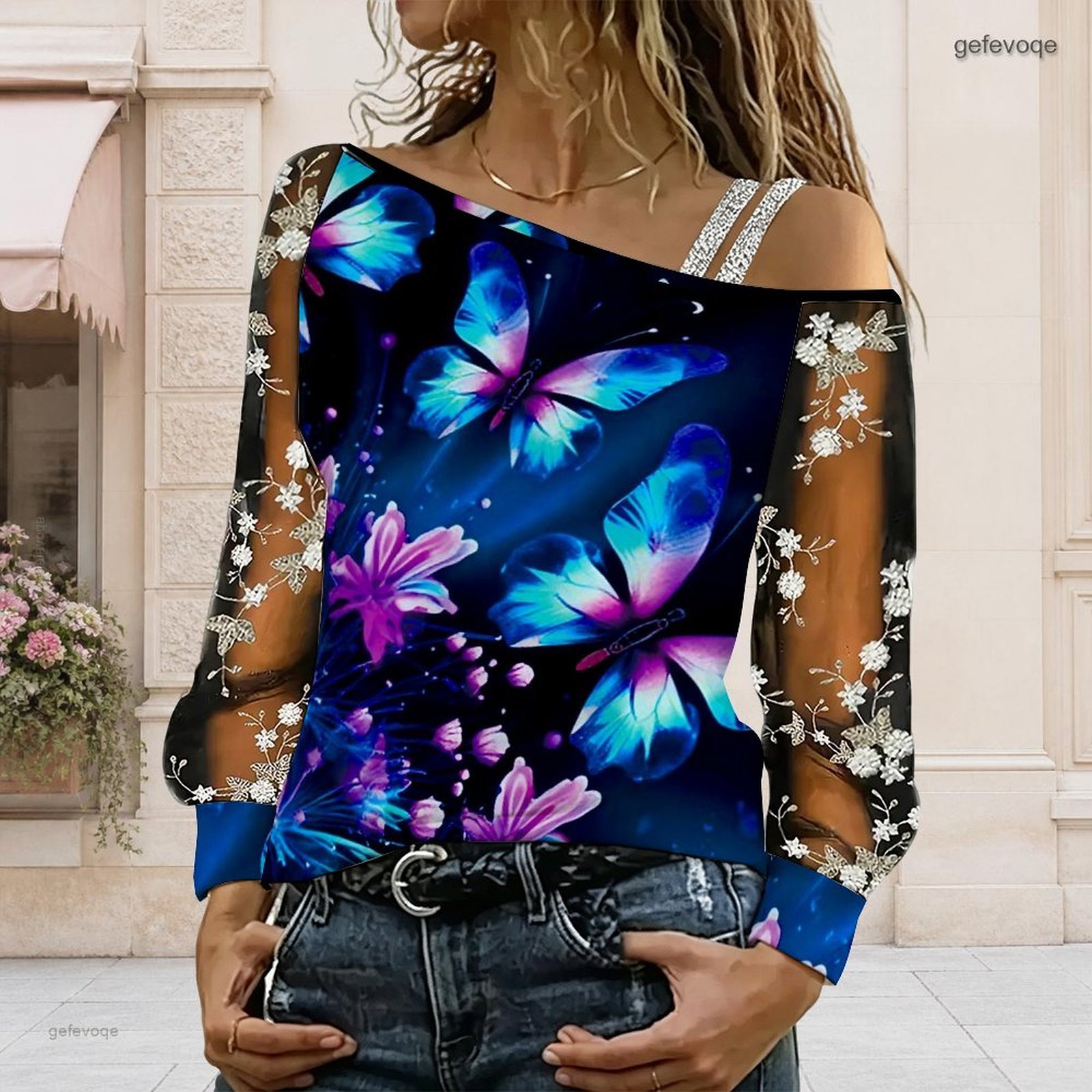 Women Off Shoulder Blouse Asym - Blouse Off Shoulder review and price