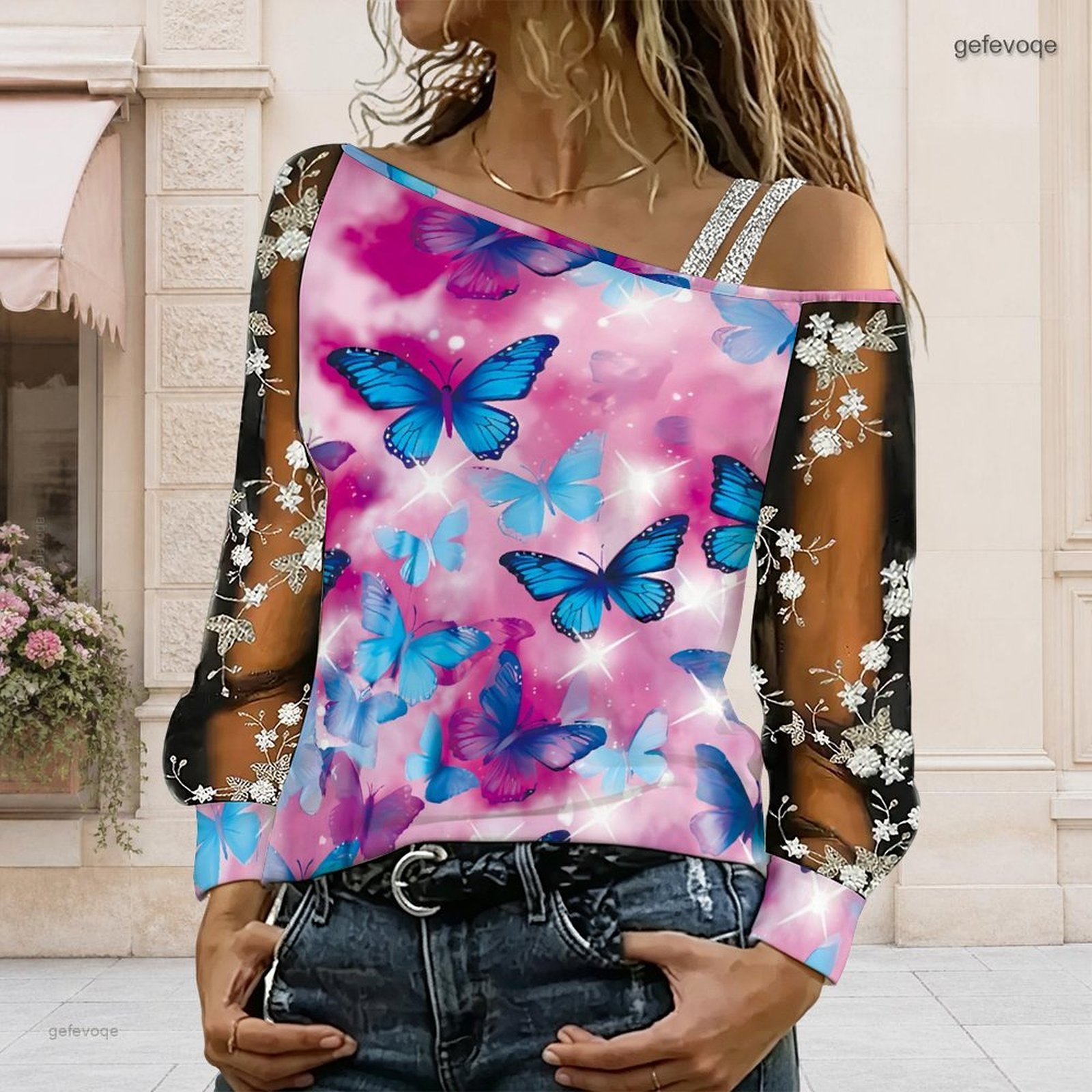 Women Off Shoulder Blouse Asym - Blouse Off Shoulder review and price