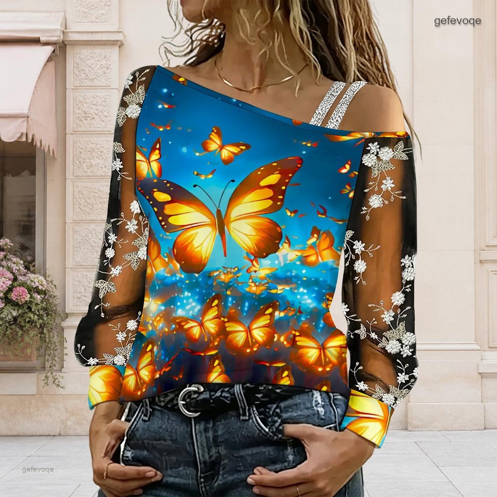 Women Off Shoulder Blouse Asym - Blouse Off Shoulder review and price