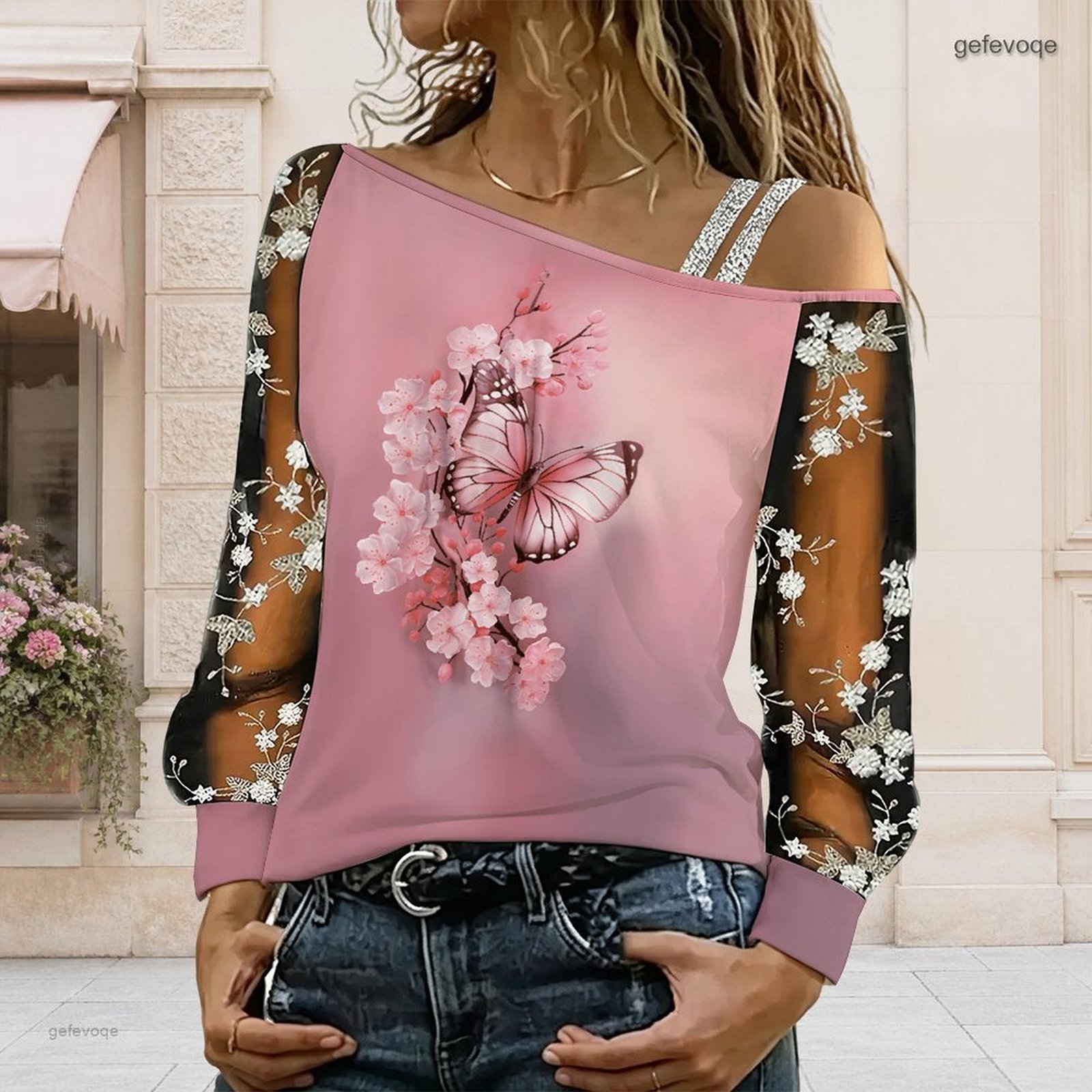 Women Off Shoulder Blouse Asym - Blouse Off Shoulder review and price