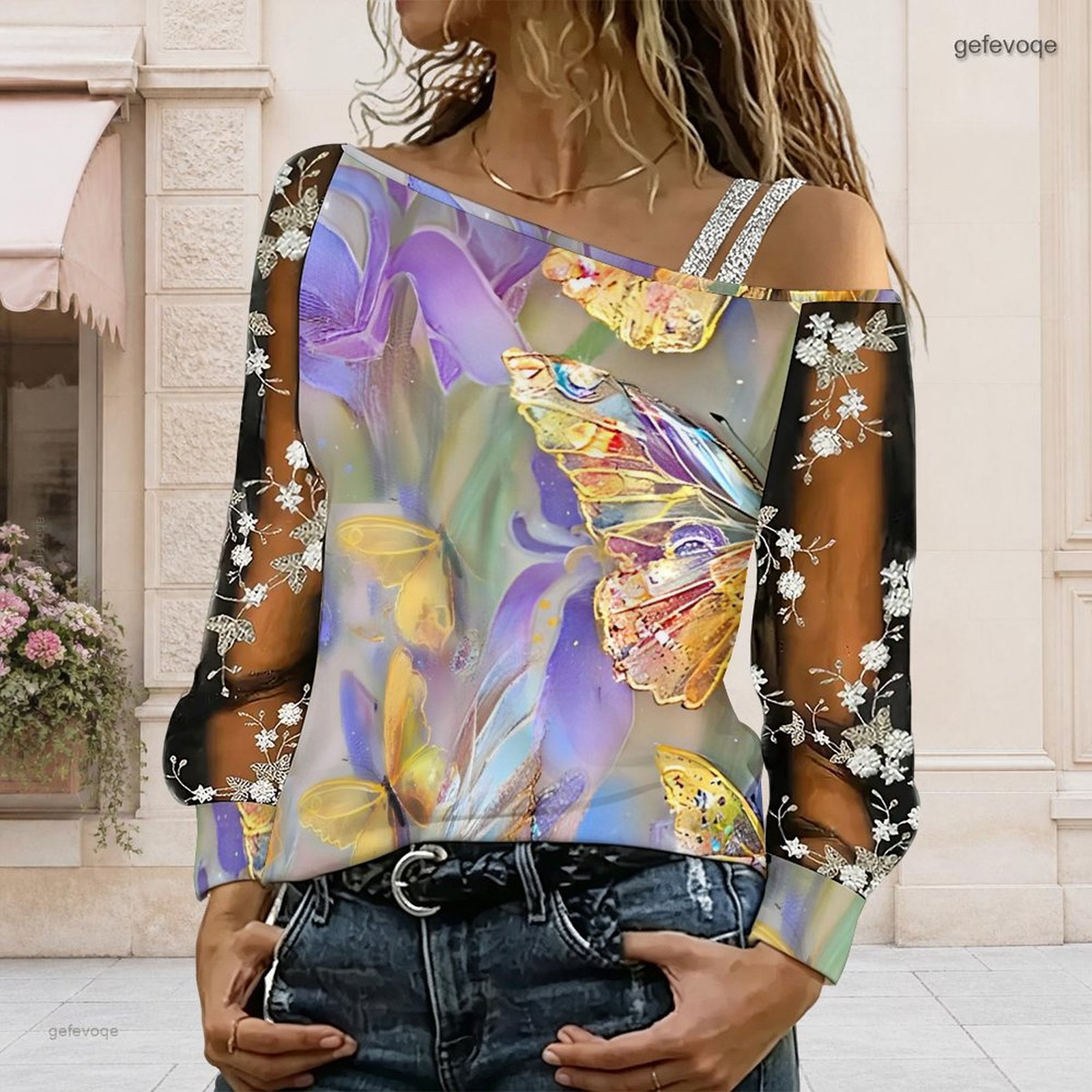 Women Off Shoulder Blouse Asym - Blouse Off Shoulder review and price