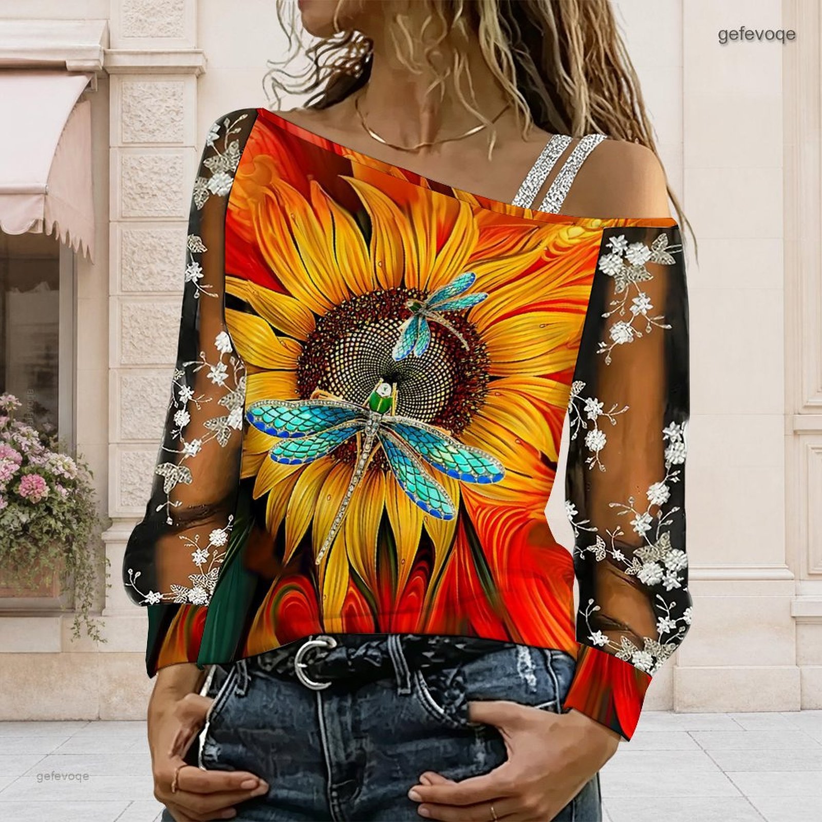 Women Off Shoulder Blouse Asym - Blouse Off Shoulder review and price
