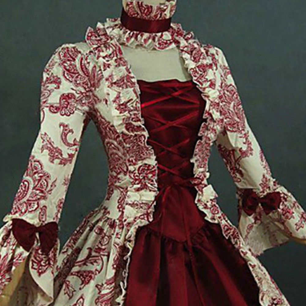 Printed Long Sleeve High Waist - Maxi Dress Halter review and price